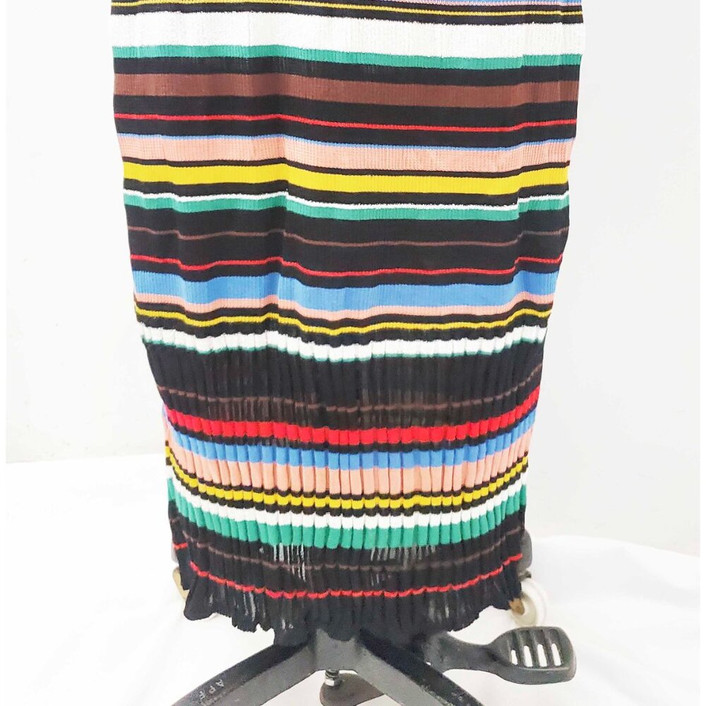 Missoni Womens Sleeveless Striped Knit Long Colorful Tube Dress 42 / 6 NWT - Picture 9 of 14